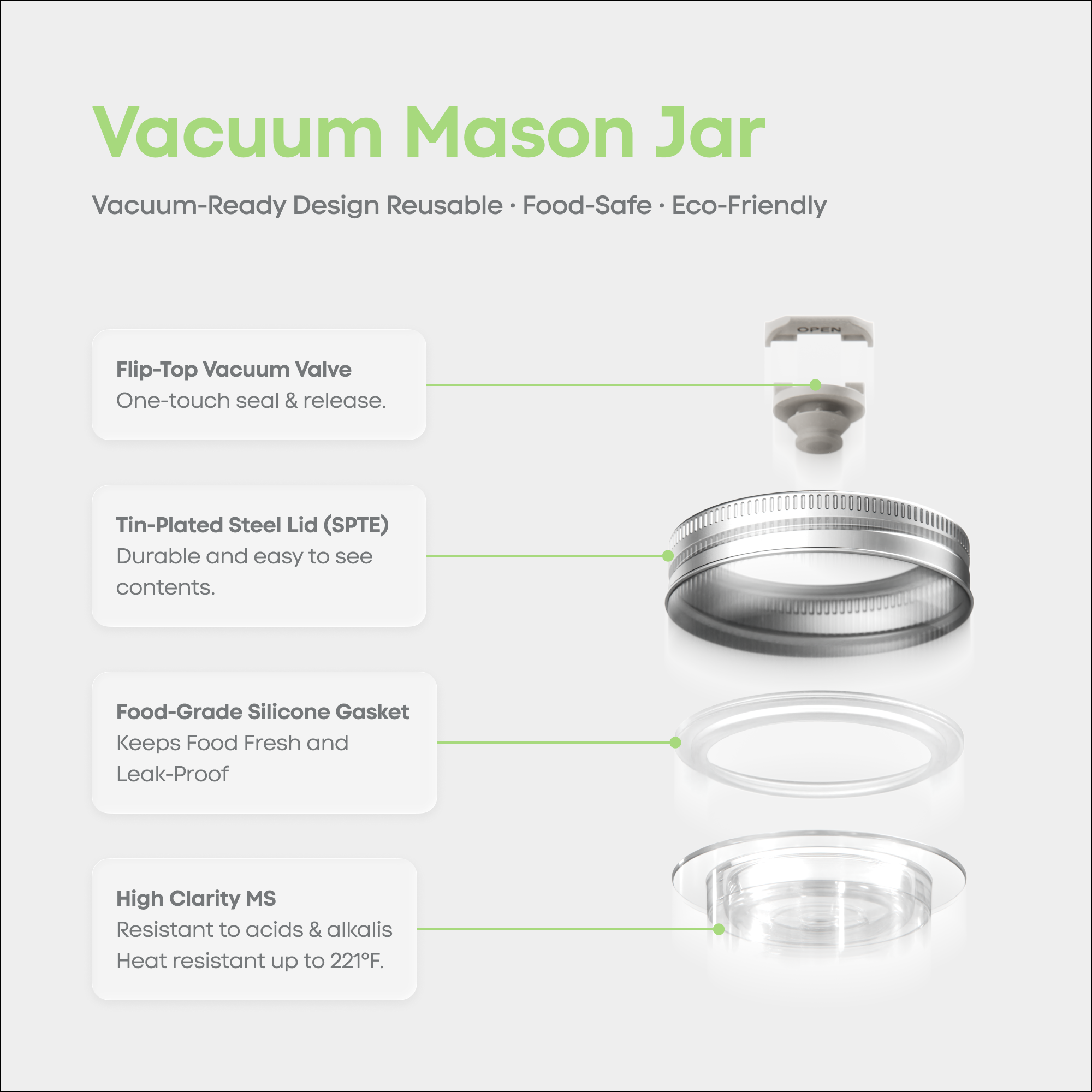 VaultFresh Vacuum Brewing & Marinating Starter Kit
