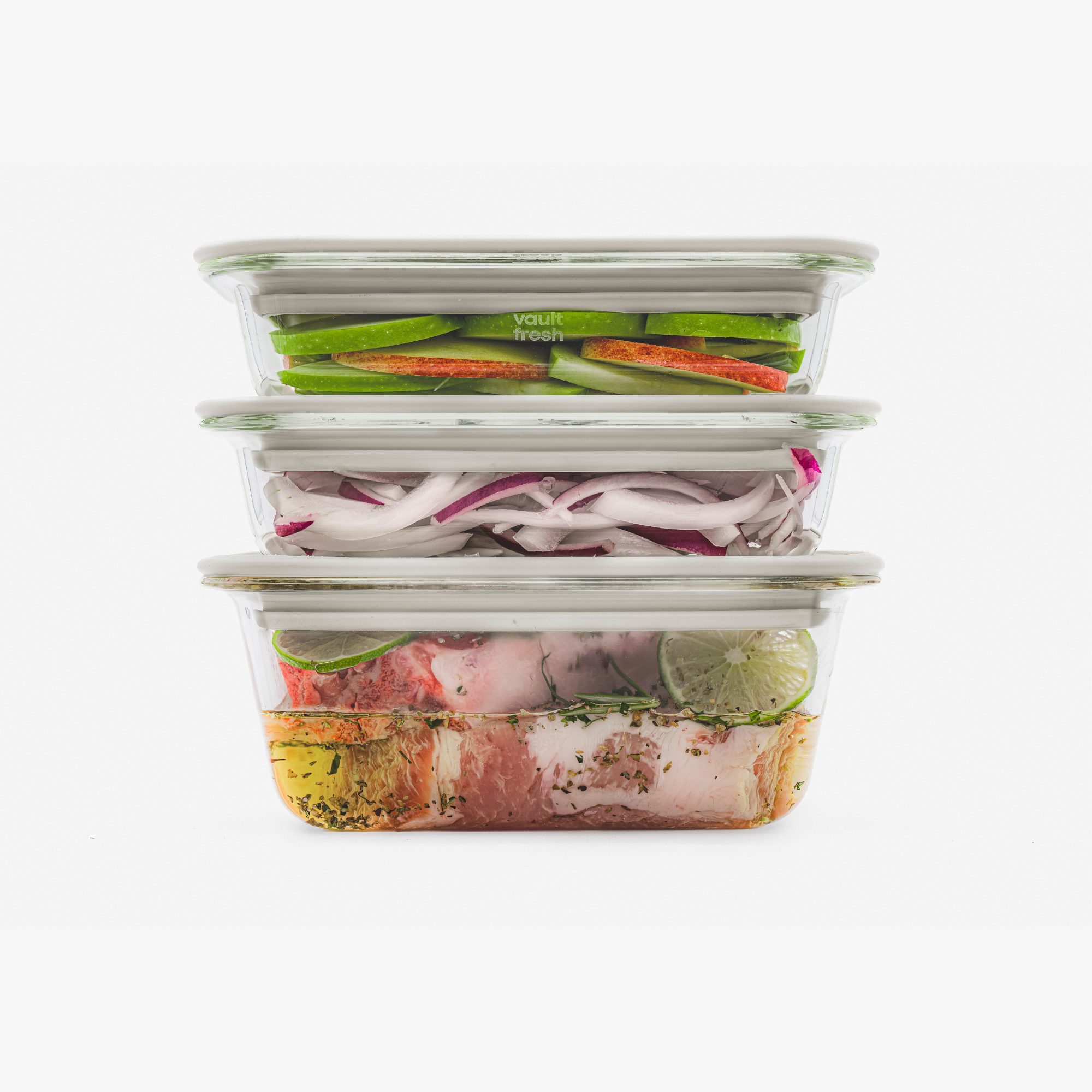 VaultFresh Vacuum Brewing & Marinating Container Set 3pcs (2 Small + 1 Large)- Pre-Order (Ships Apr 30, 2026)