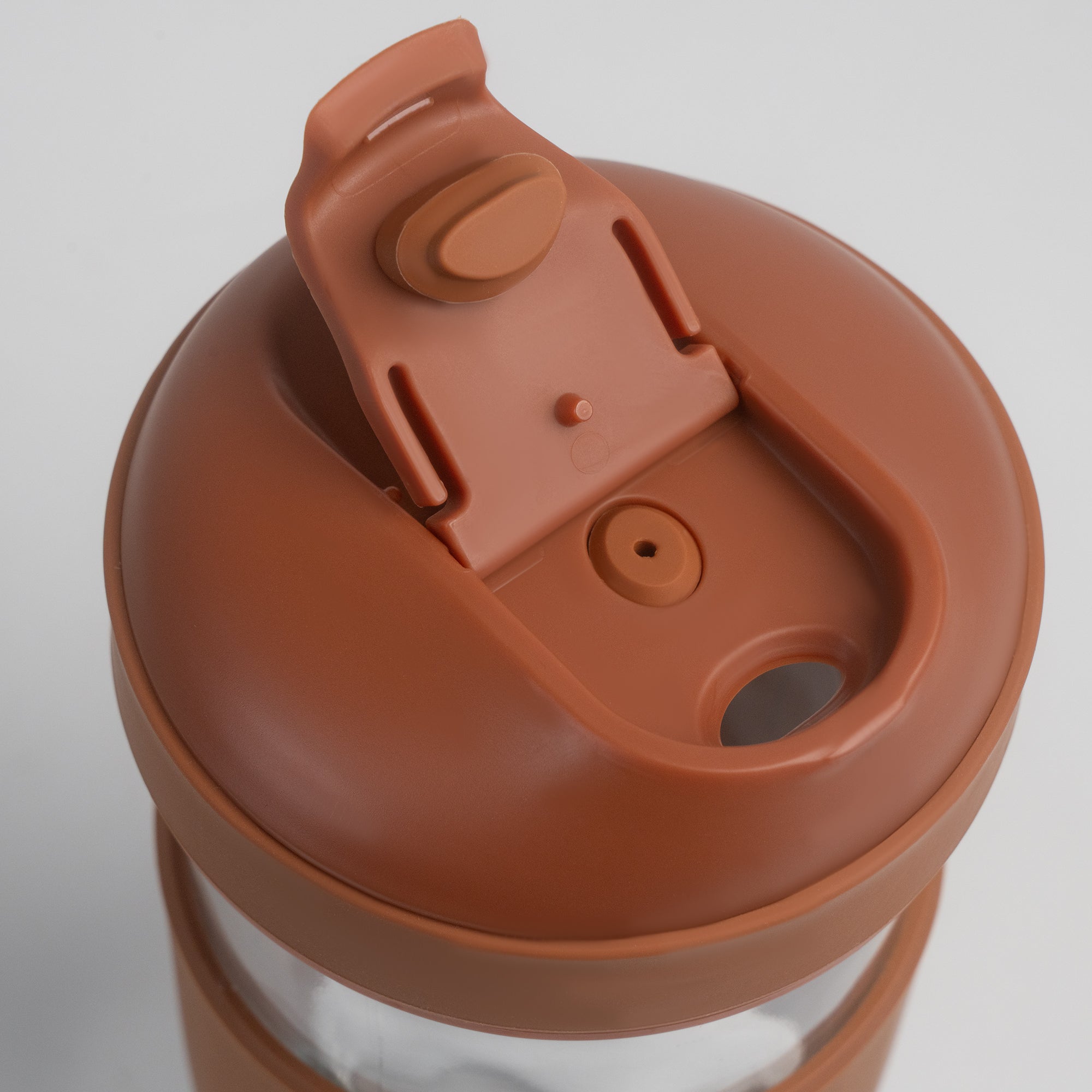 Borosilicate Glass Coffee Cup - Brown