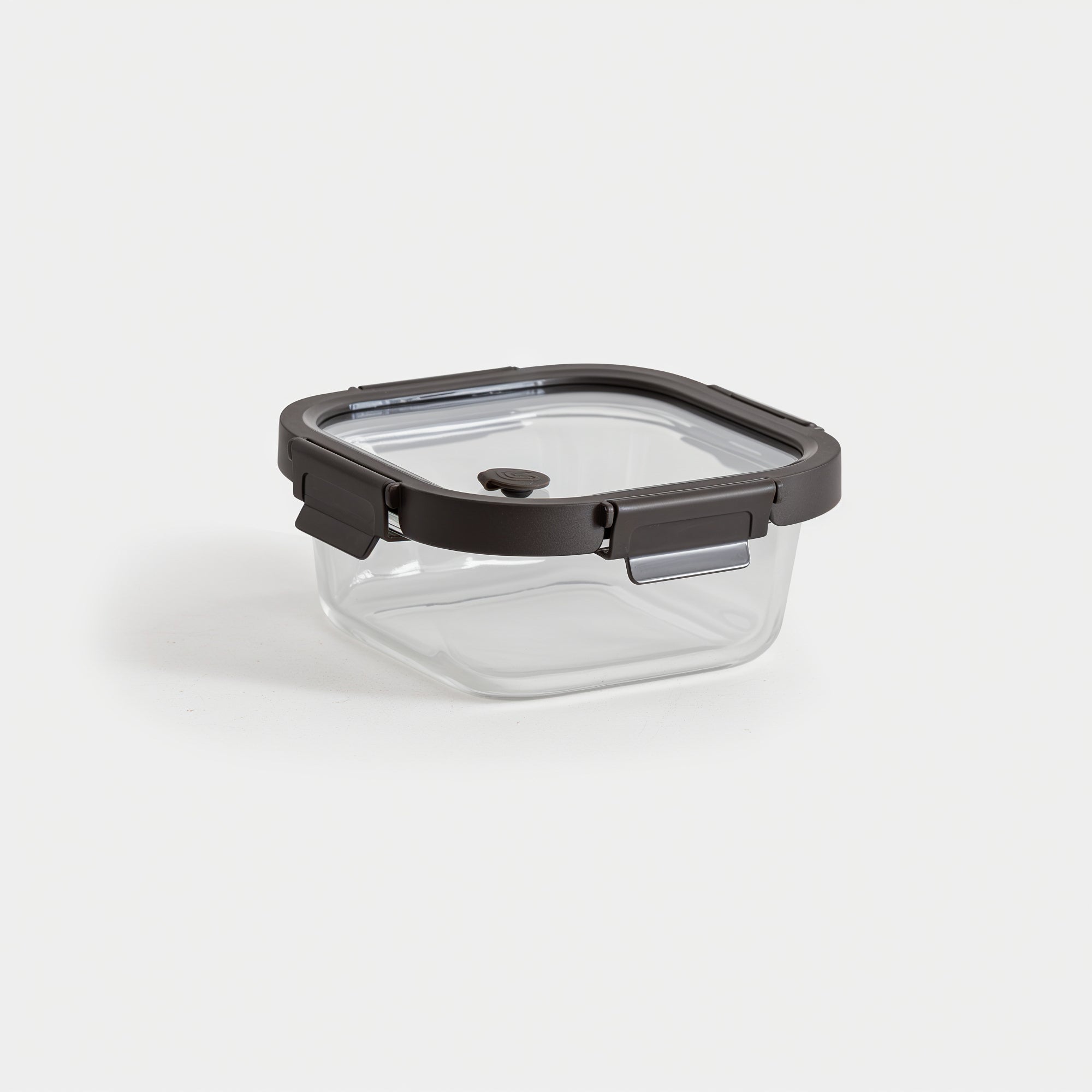 Square Glass Container Set (Espresso, 4-pc)