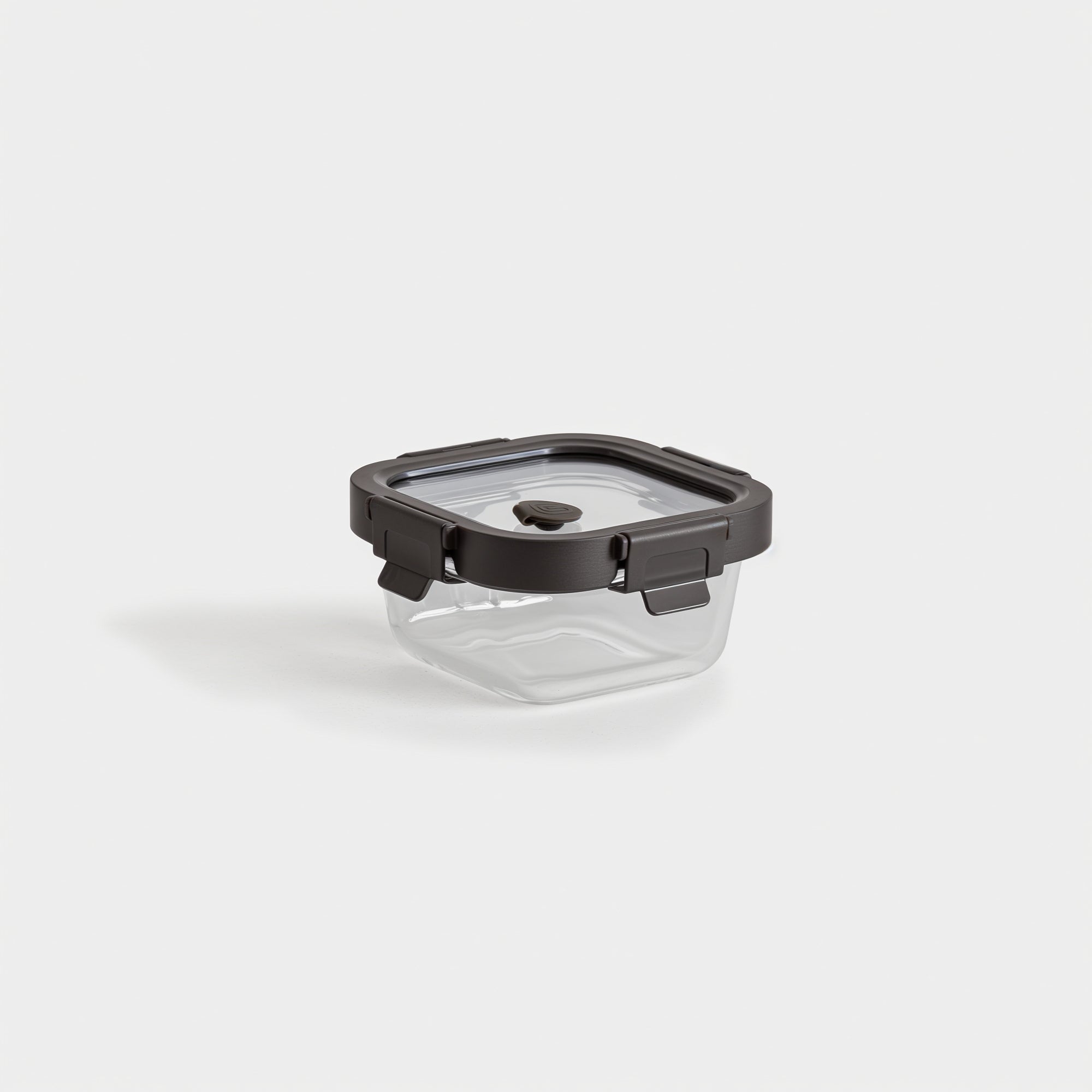 Square Glass Container Set (Espresso, 4-pc)