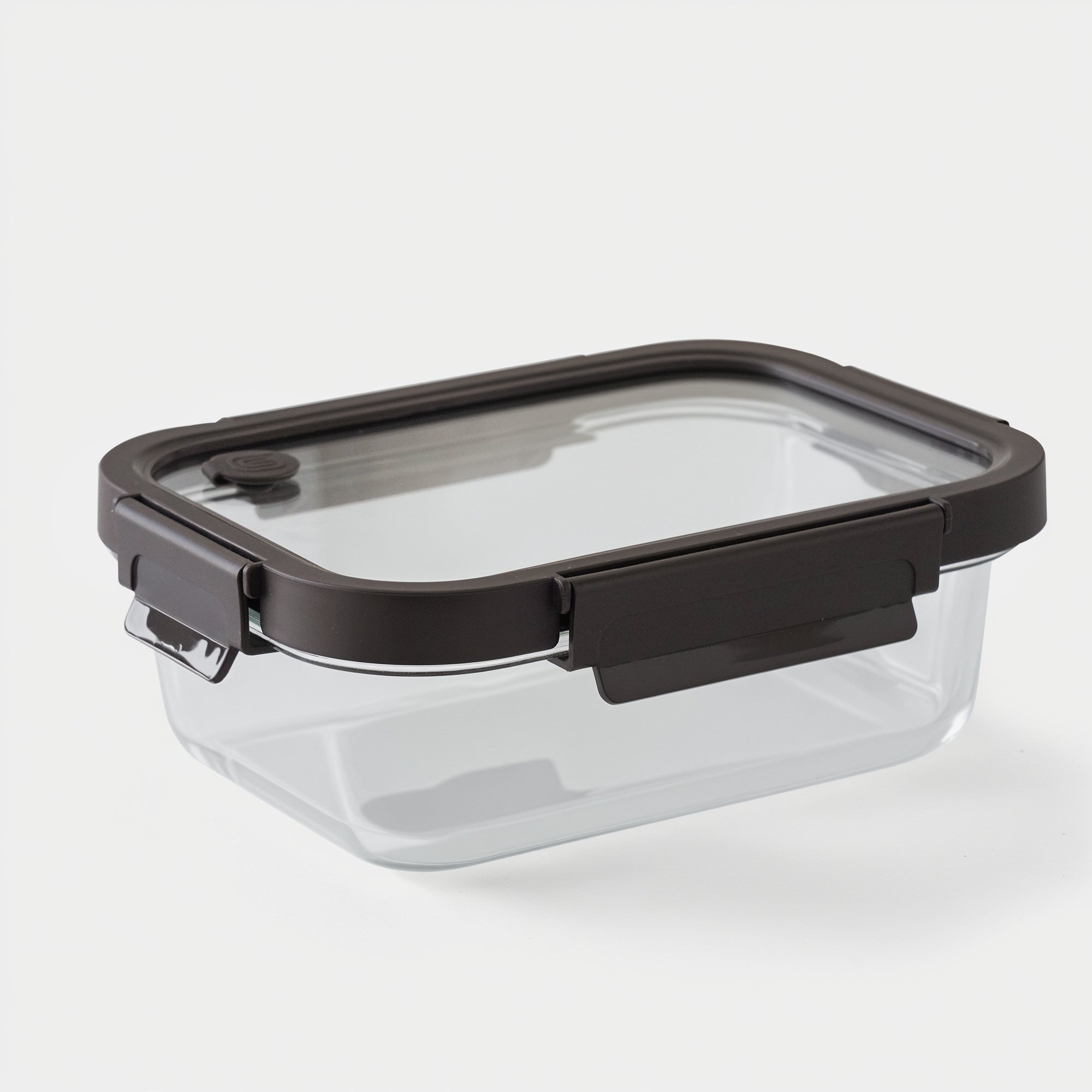 Rectangular Glass Container Set (Espresso, 4-pc)