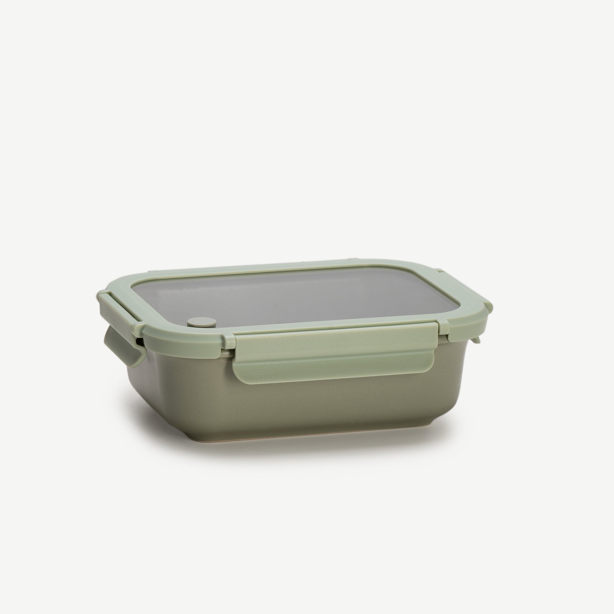 Stoneware Container - Sage Green