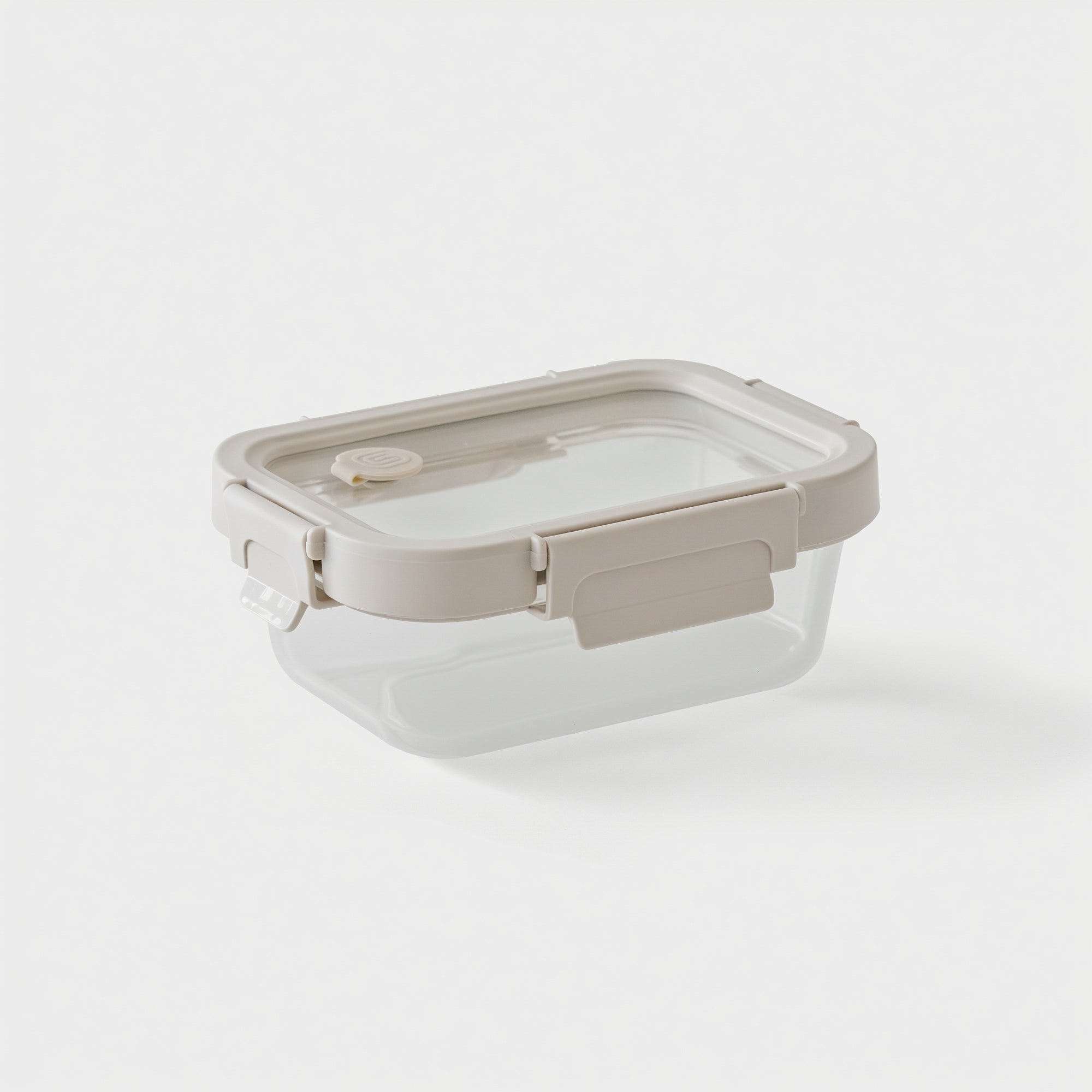 Rectangular Glass Container Set (Vanilla, 4-pc)