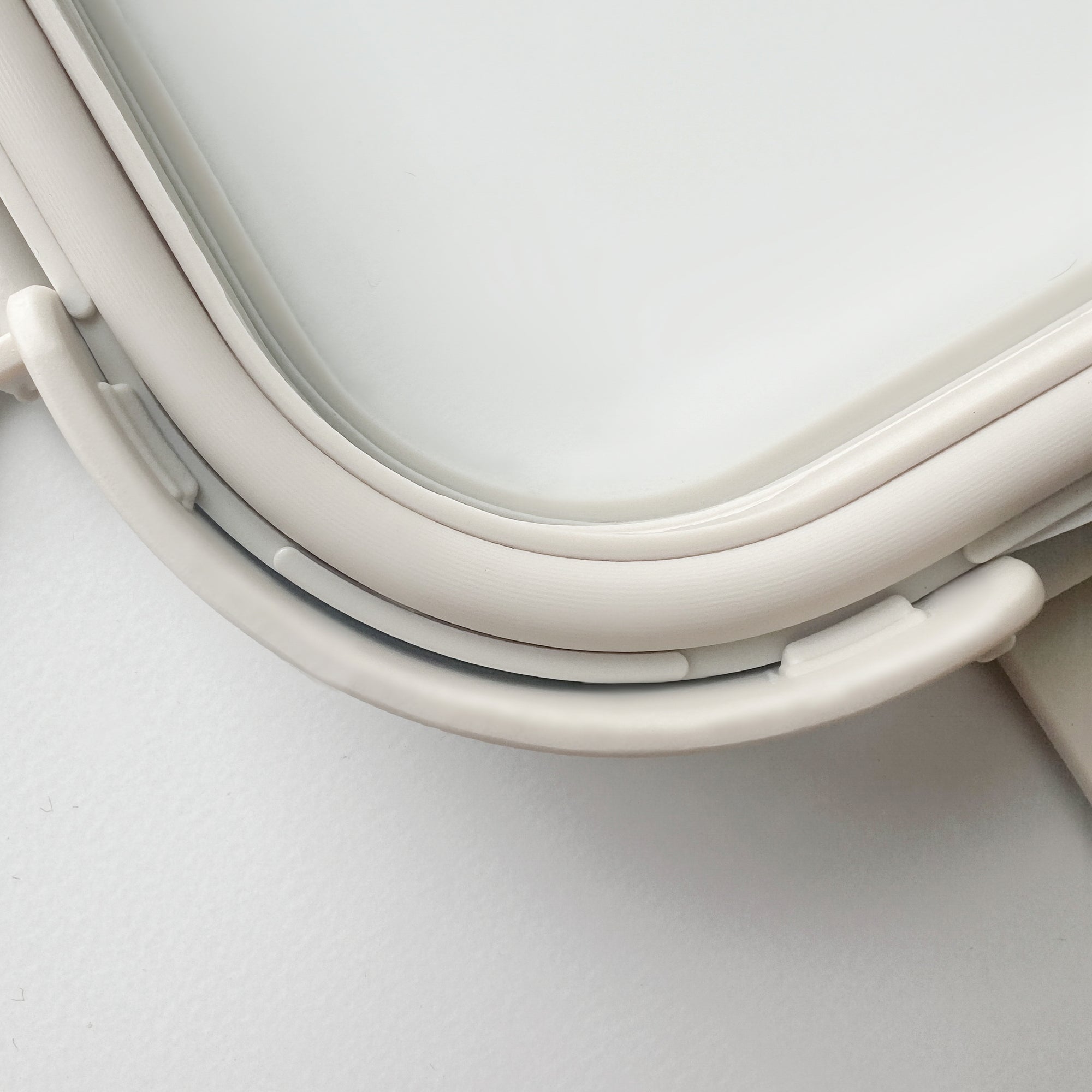 Square Glass Container Set (Vanilla, 4-pc)