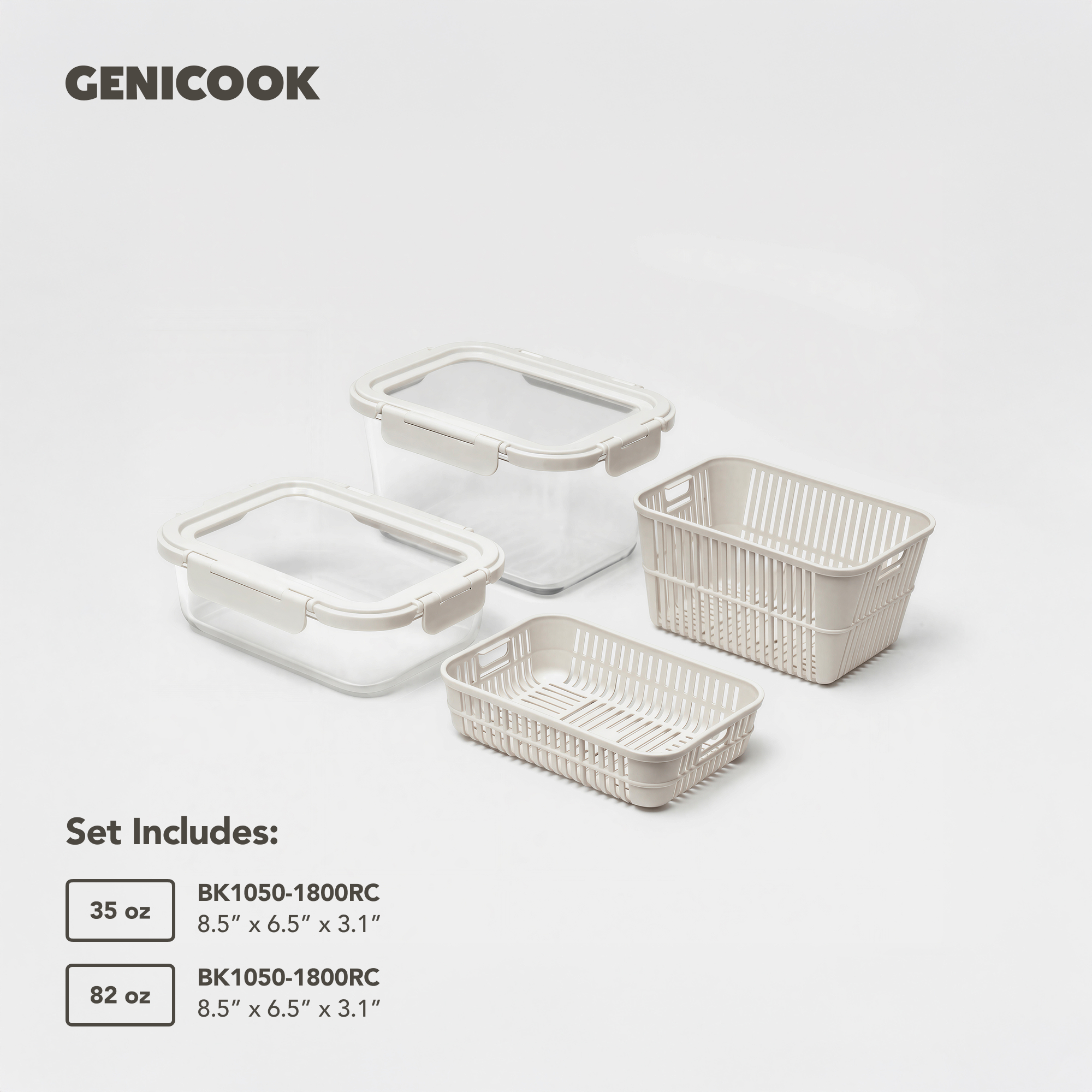 Colander Container Set