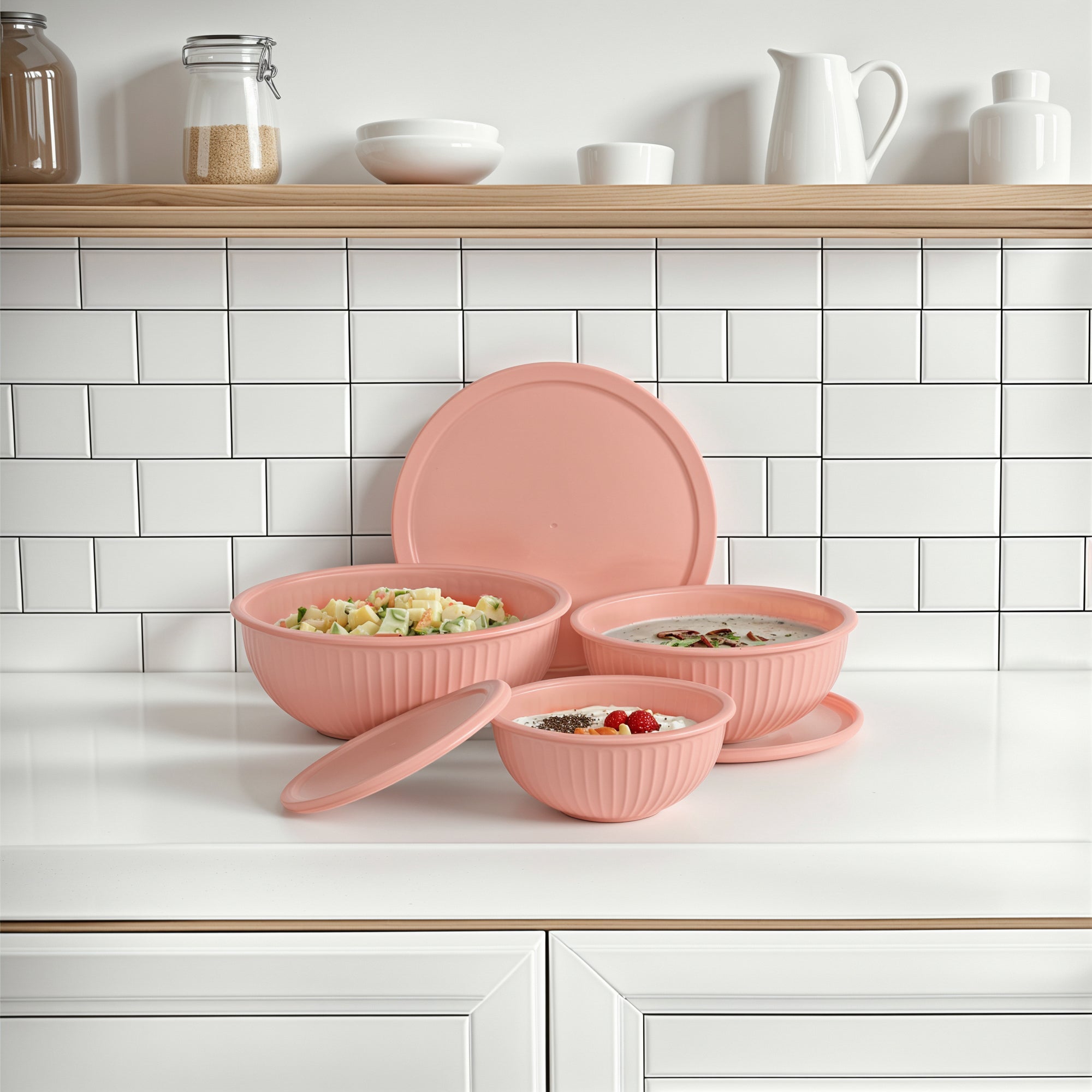 Rainbowl Glass Mixing Set (Set of 3)