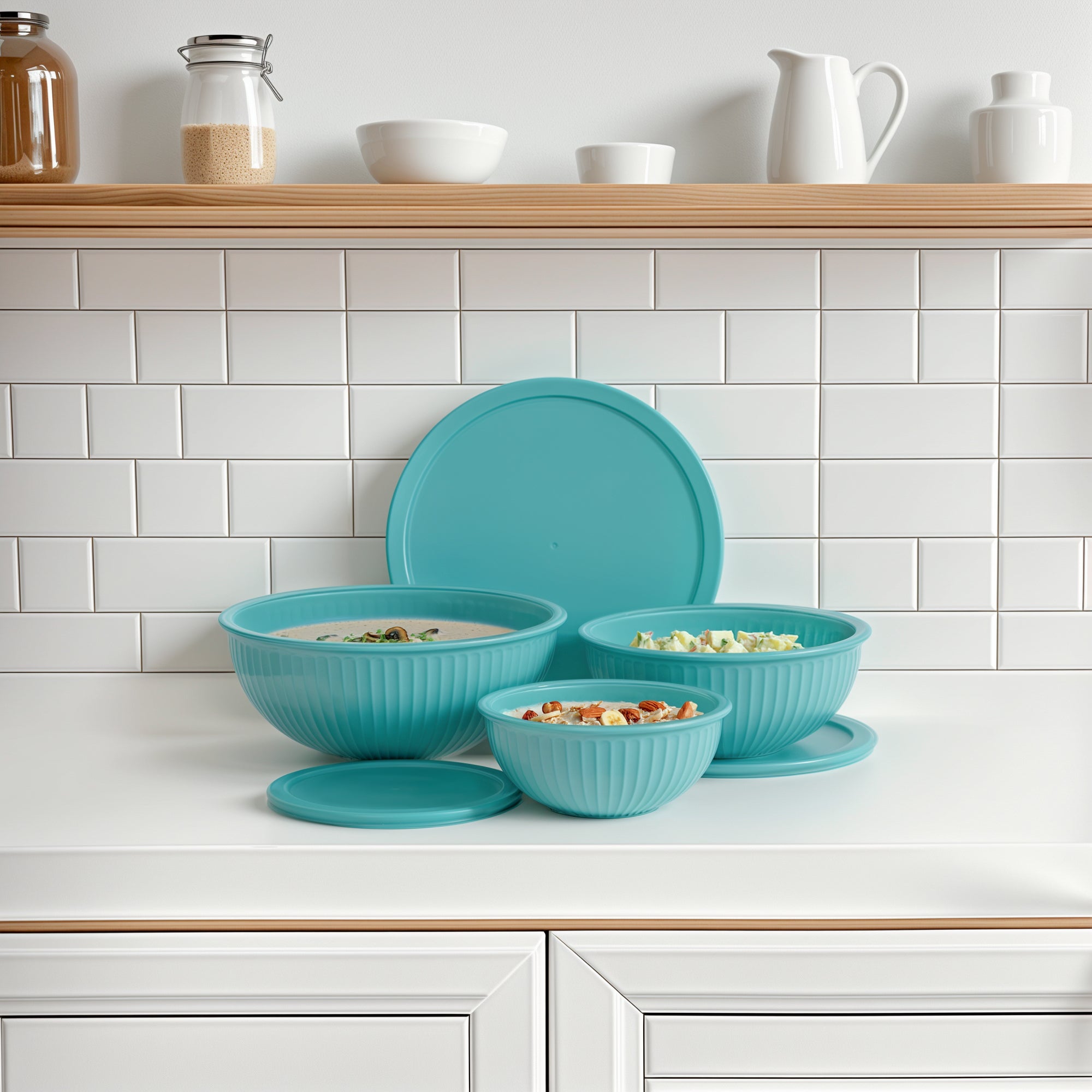 Rainbowl Glass Mixing Set (Set of 3)