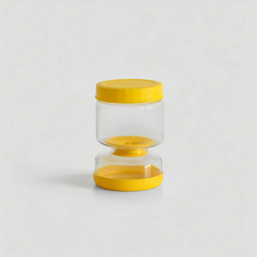 Glass Flip-Over Pickle Jar