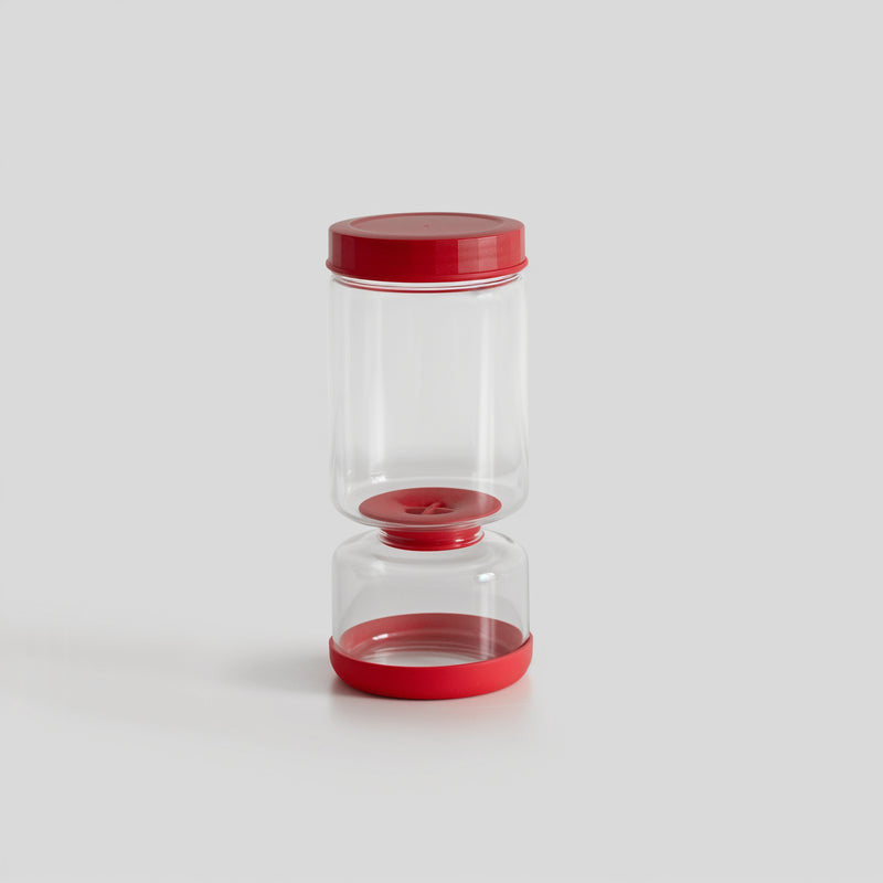 Glass Flip-Over Pickle Jar