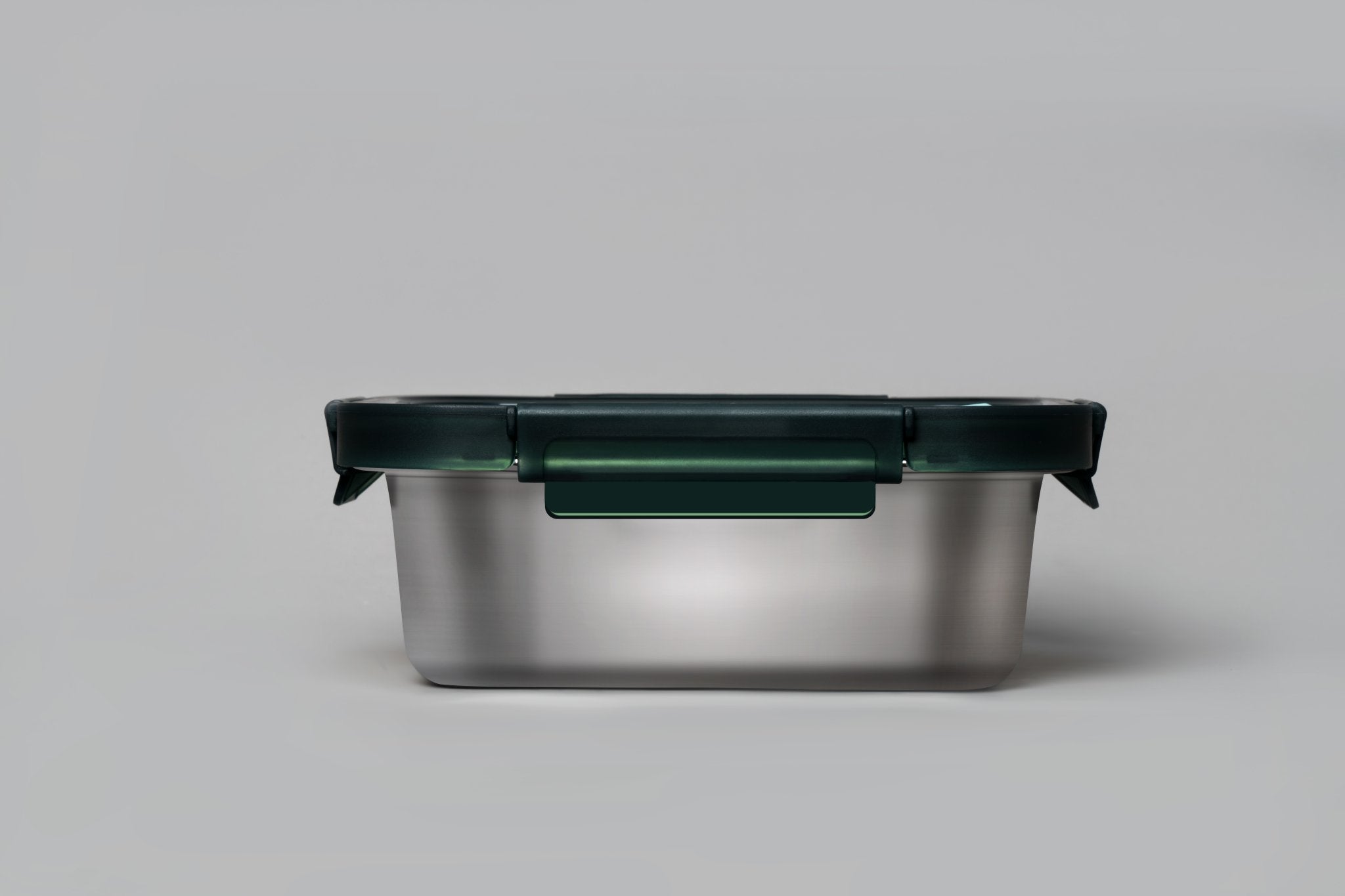 Square Microwave-Safe Stainless Steel Container (600, 800 ML) - GenicookGenicook