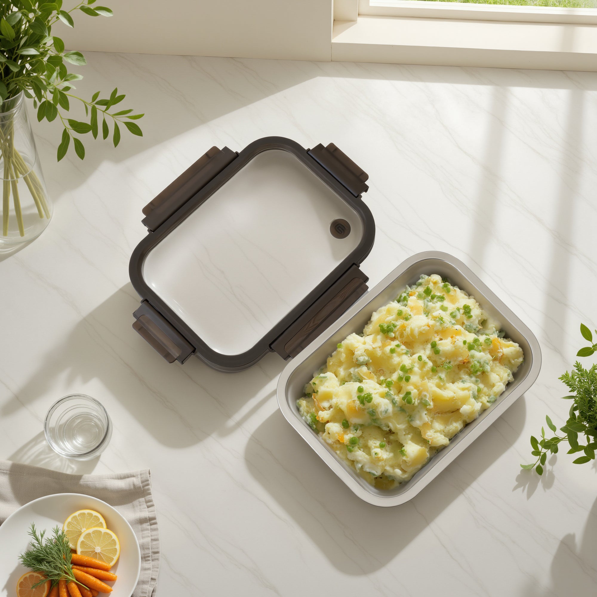 The Stainless Steel Container