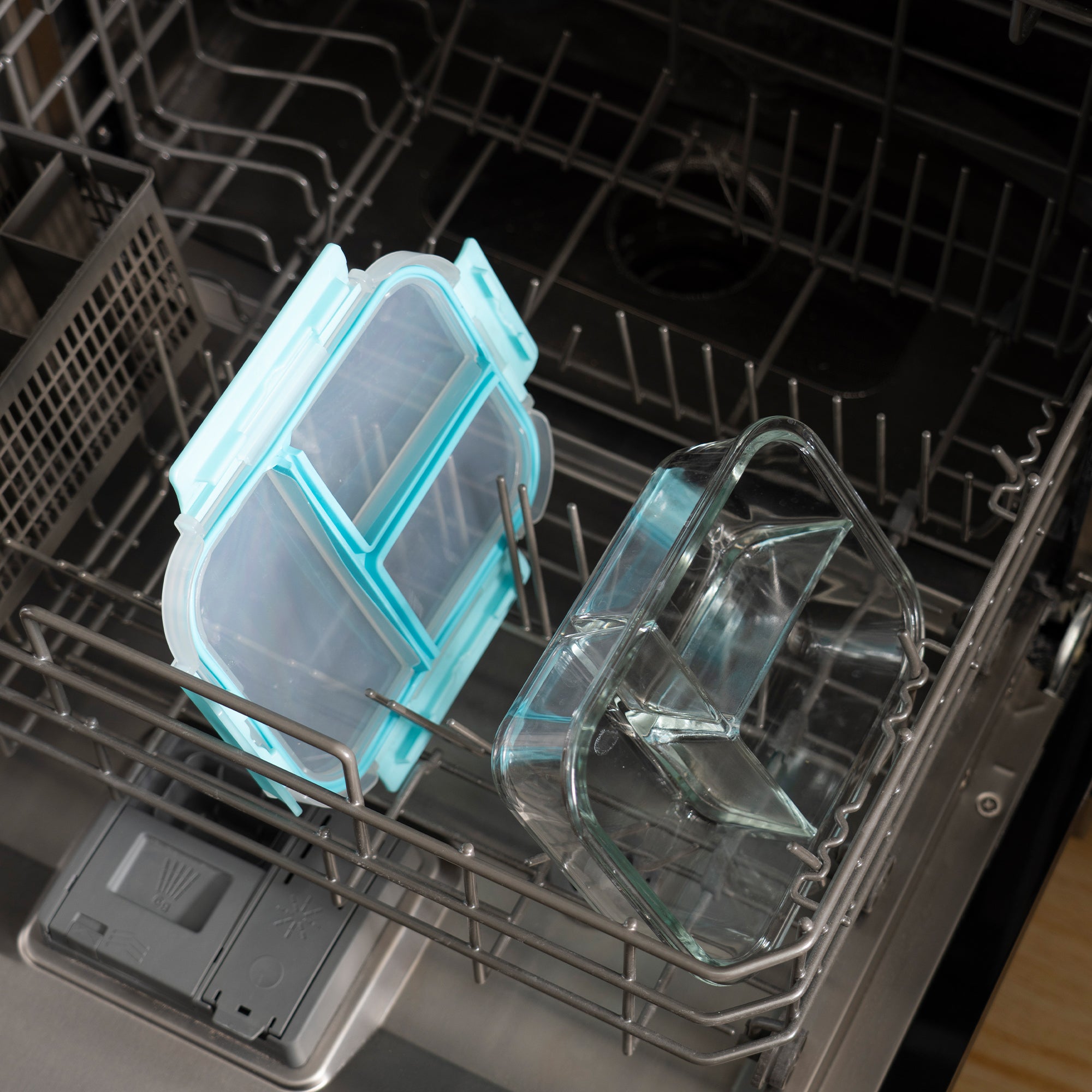 3 Divided Glass Bento Box