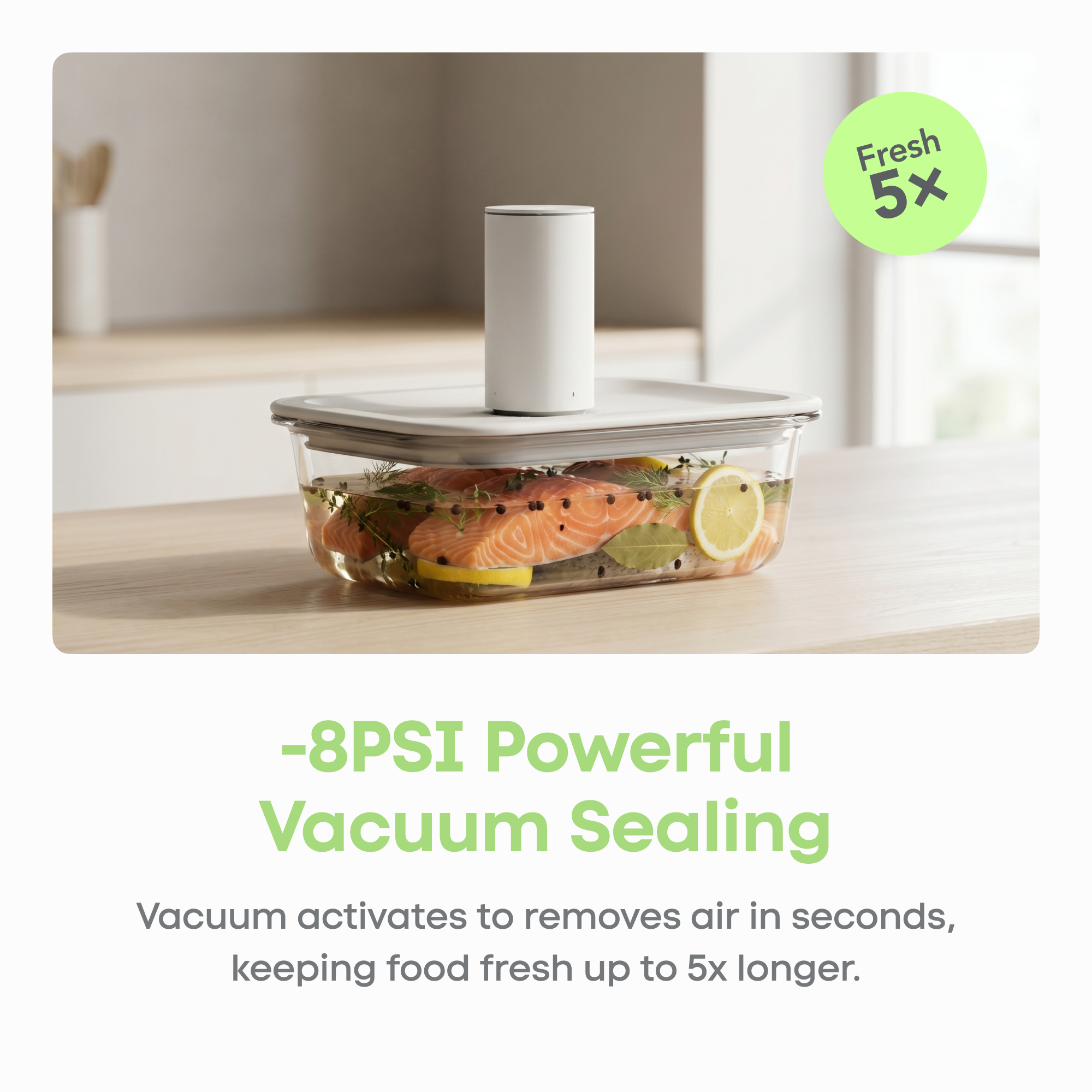 VaultFresh Vacuum Brewing & Marinating Starter Kit