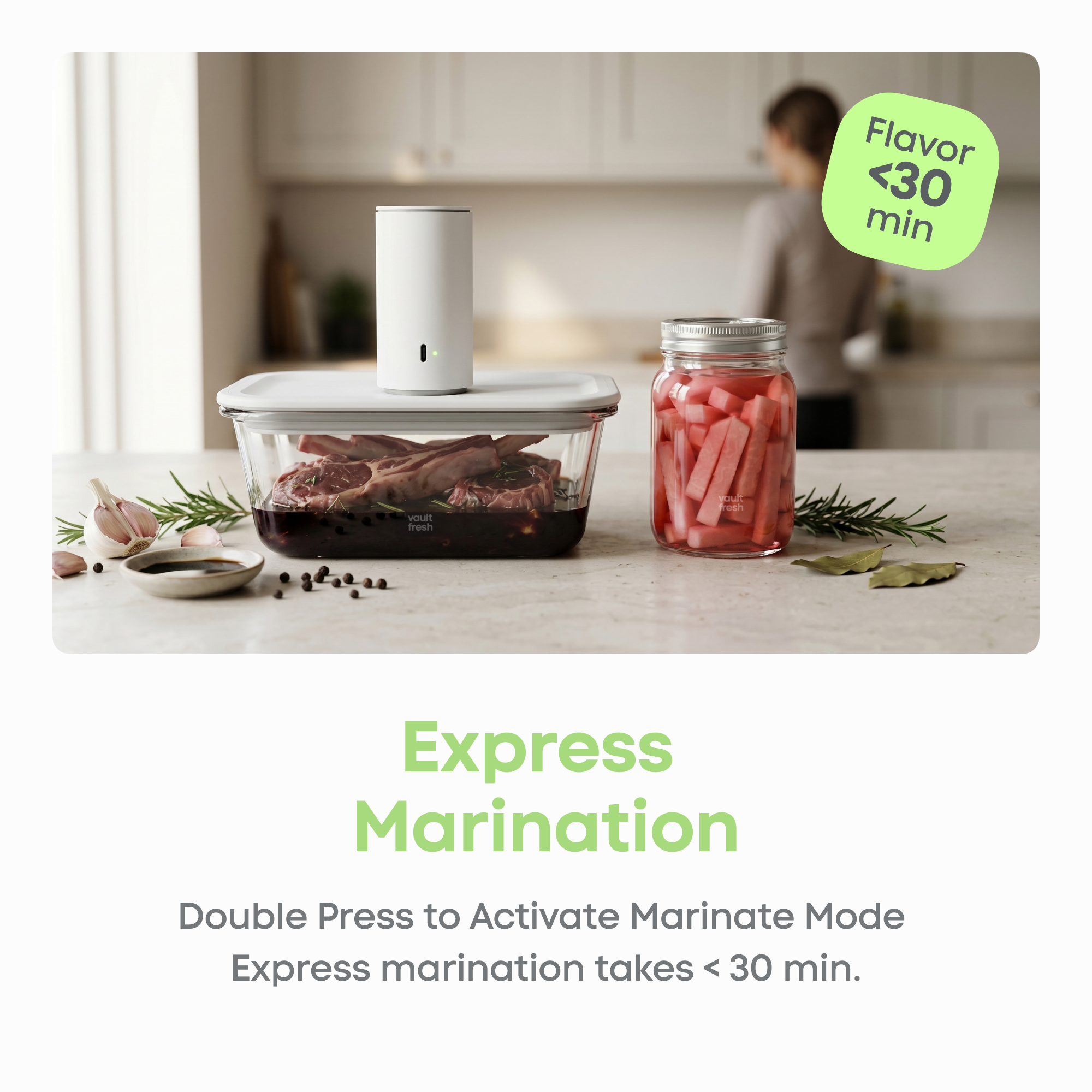 VaultFresh Vacuum Brewing & Marinating Starter Kit