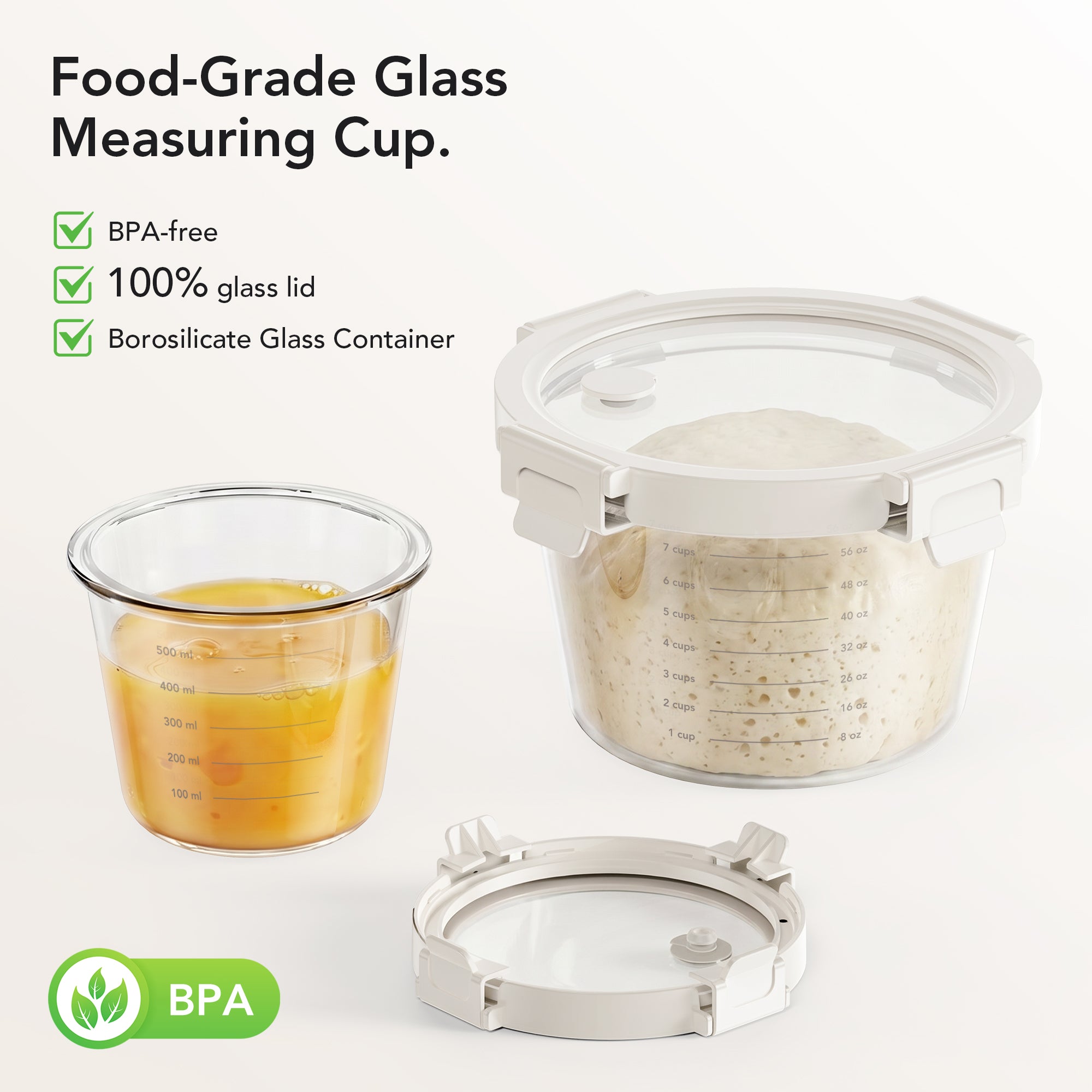 Glass Measuring Set