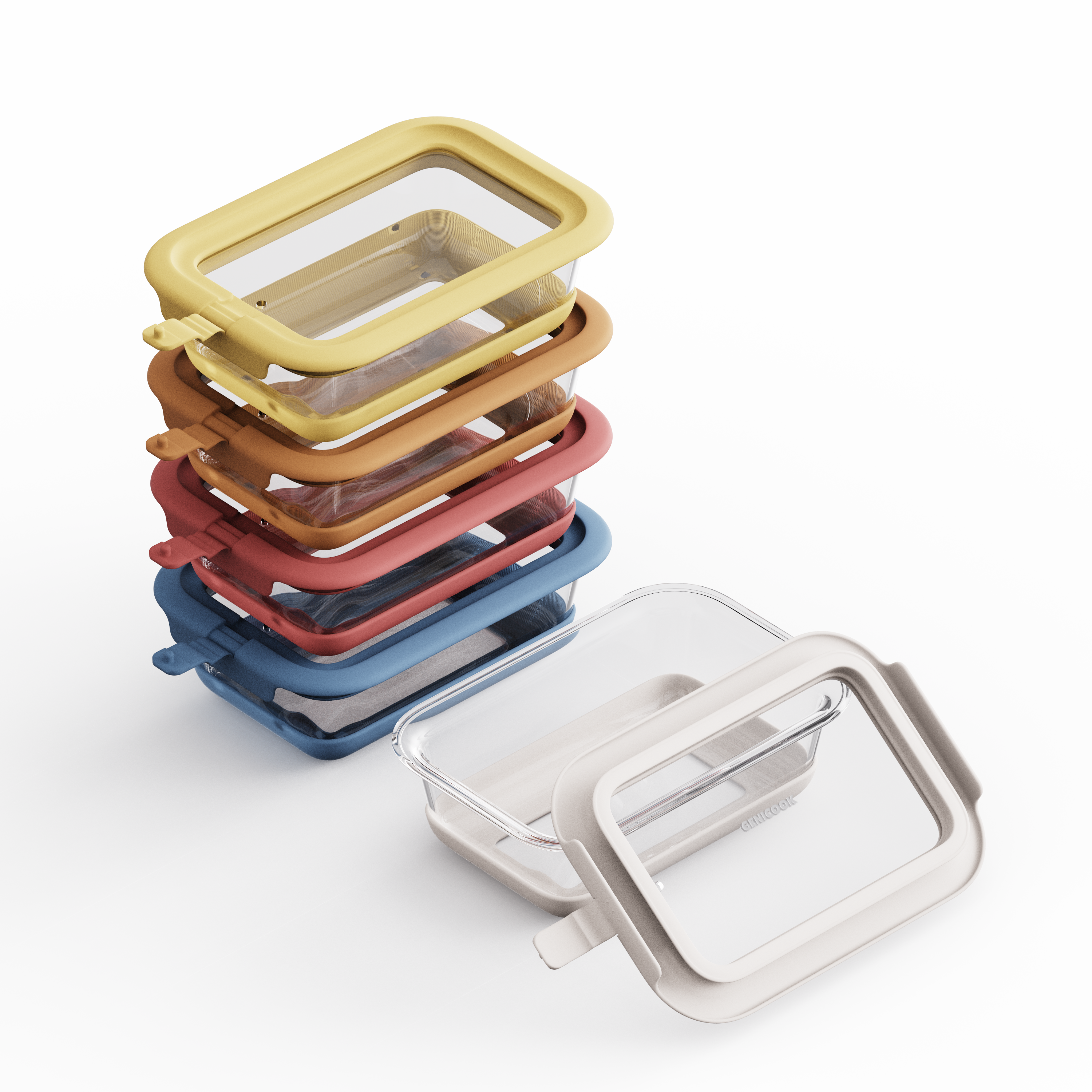 Custom Borosilicate Glass Food Container | Design Your Own