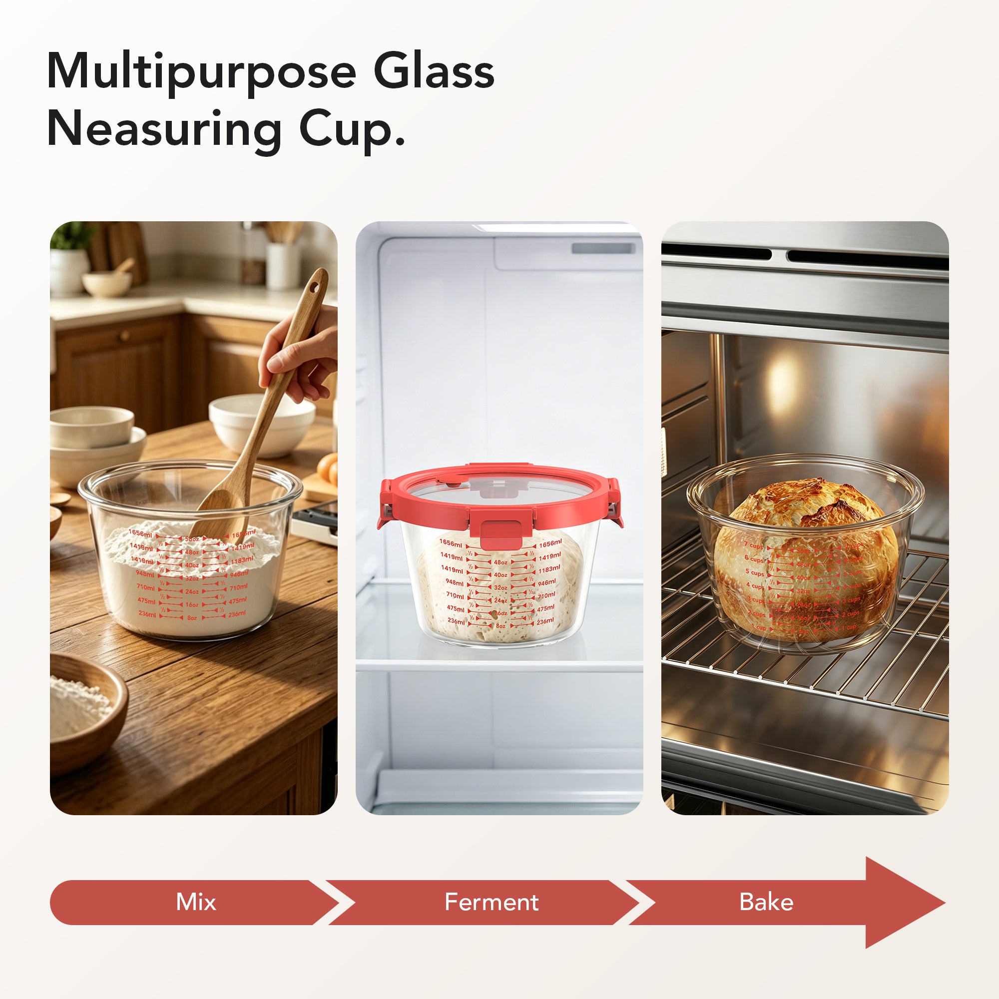 Glass Measuring Set