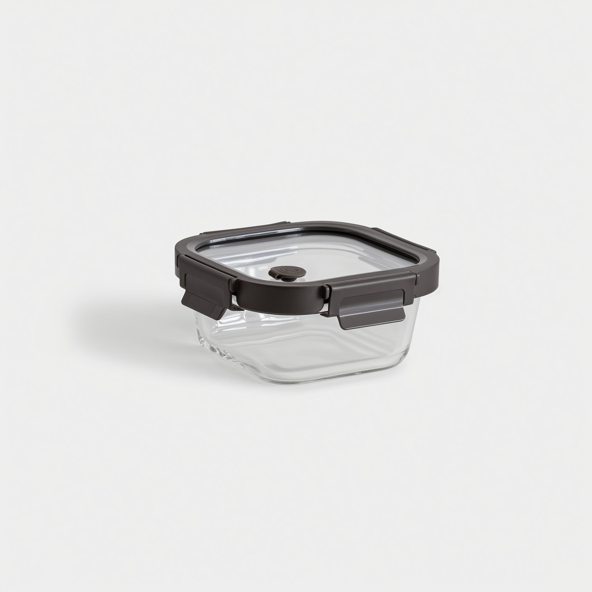 Square Glass Container Set (Espresso, 4-pc)