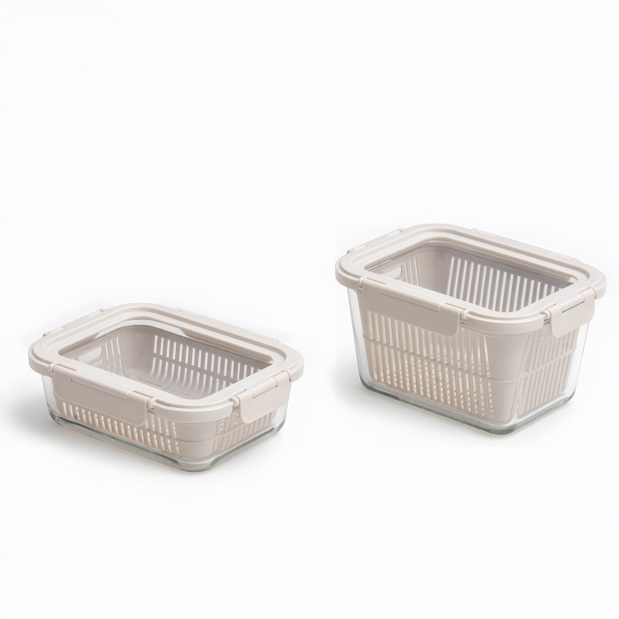 Genicook Colander Container Set (Set of 2)