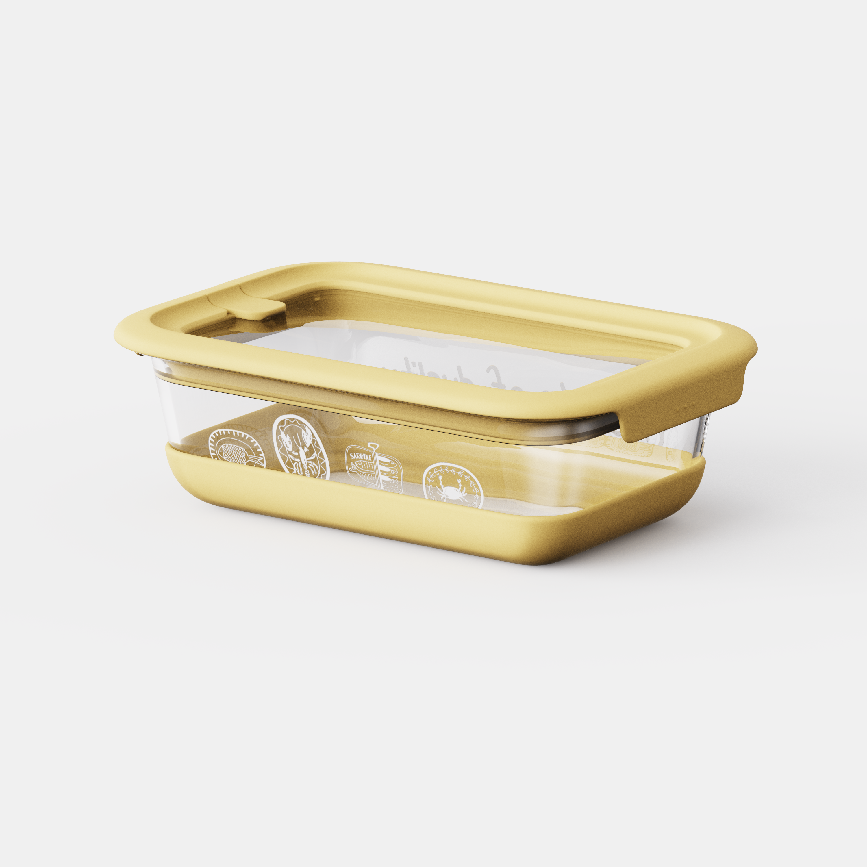Custom Borosilicate Glass Food Container | Design Your Own