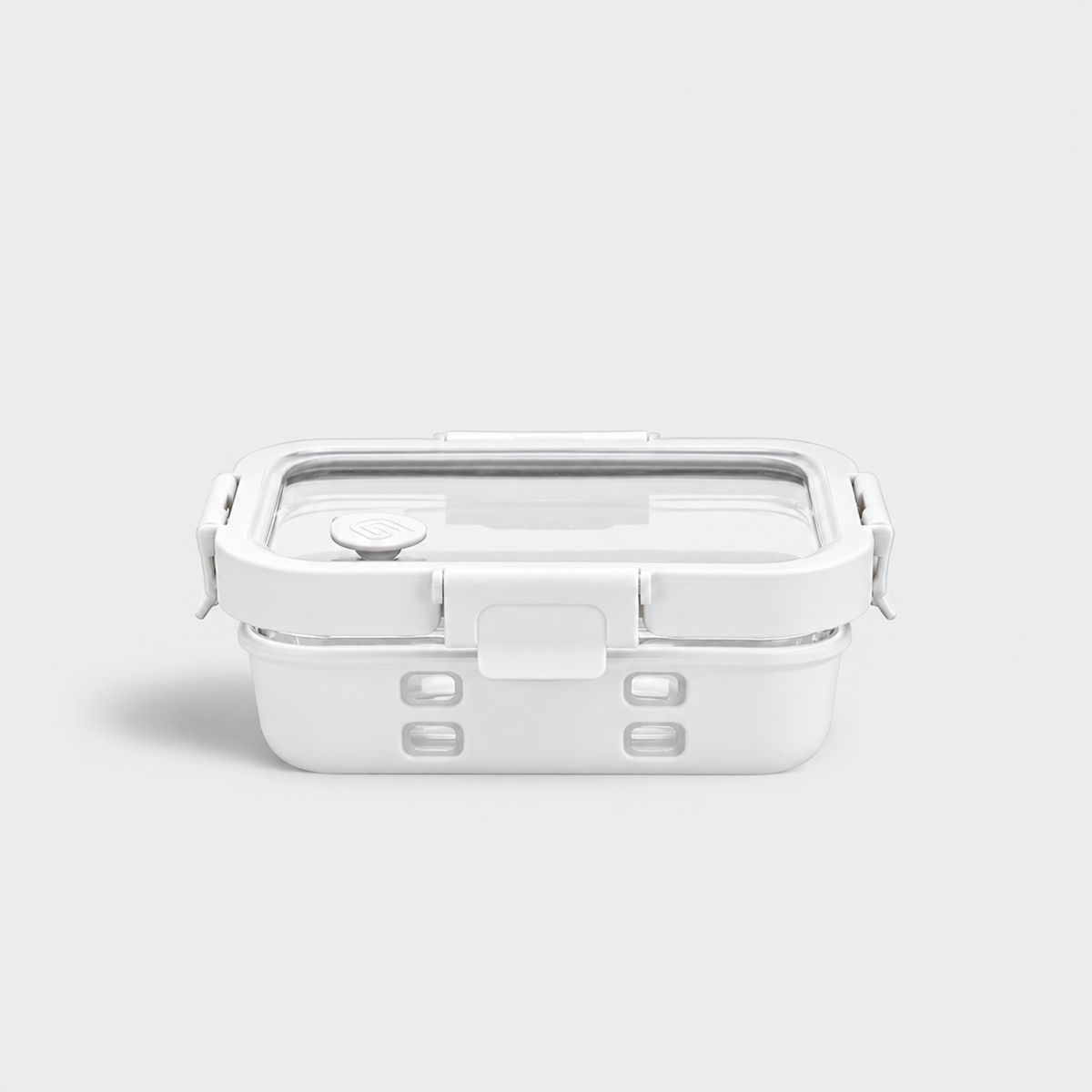 Rectangular Glass Food Container with Silicone Cover