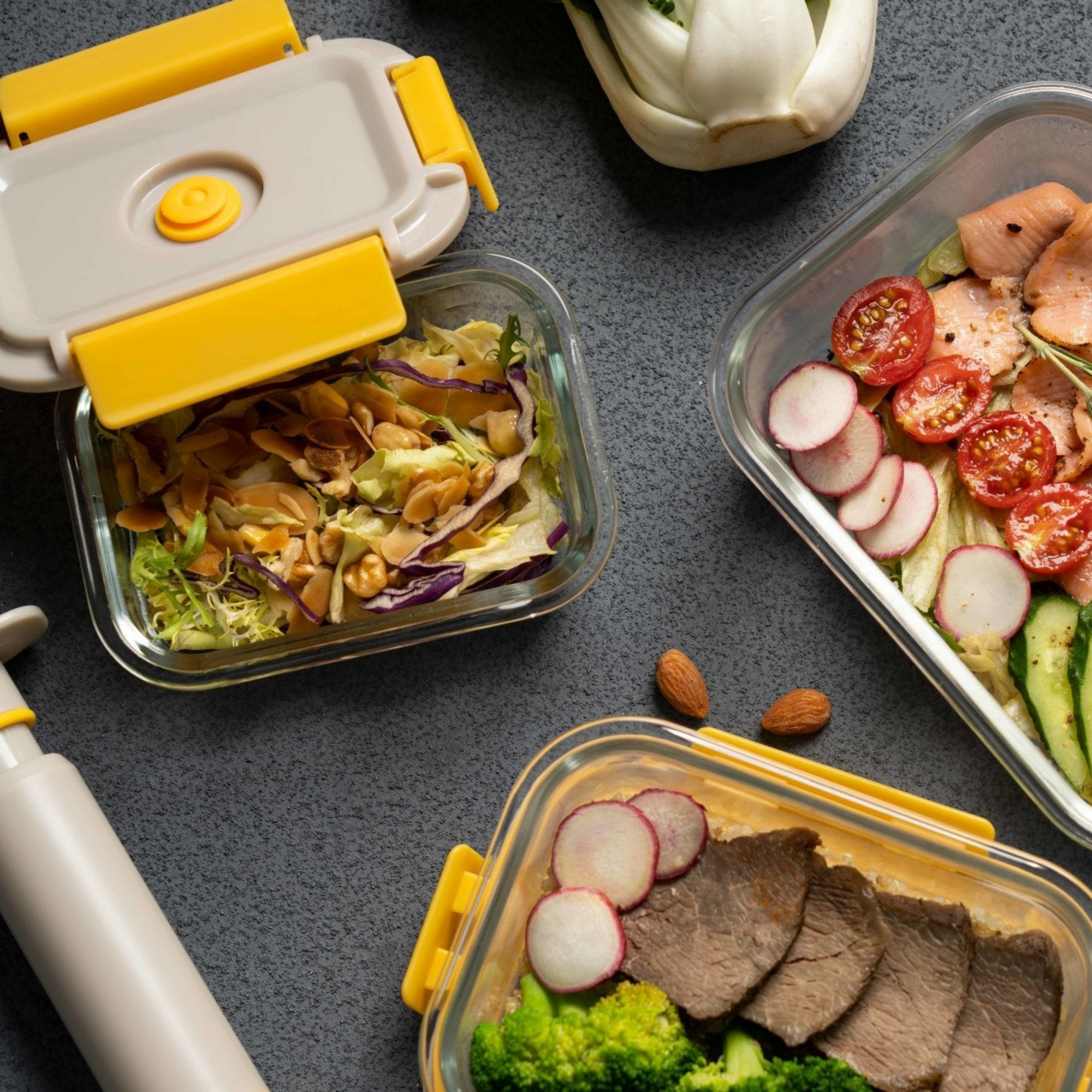 Vacuum Sealable Glass Container Set