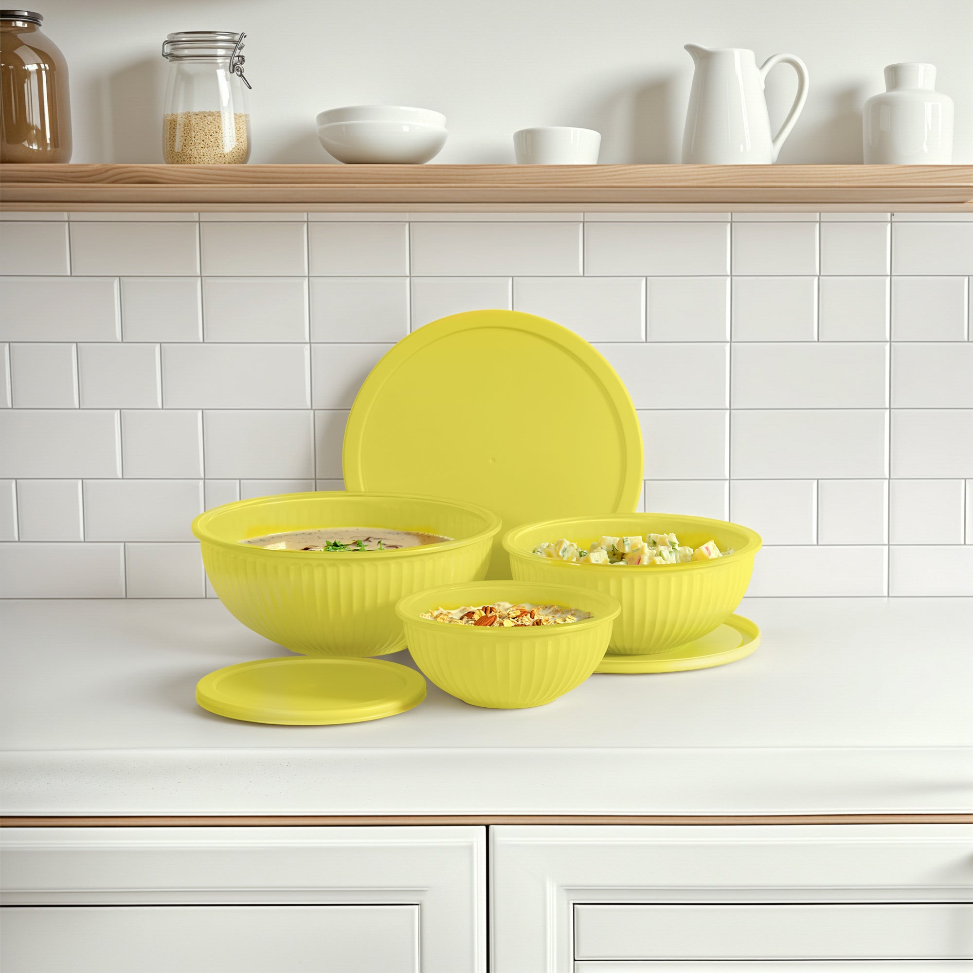 Rainbowl Glass Mixing Set (Set of 3)