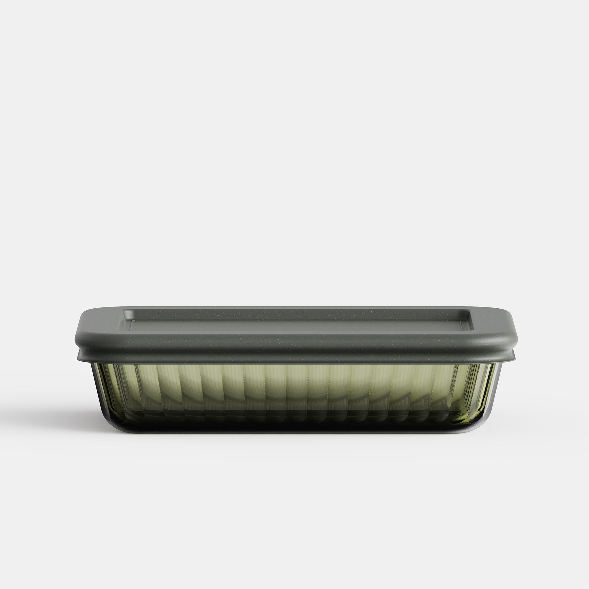 Stria Olive Rectangular Set (3 Containers)