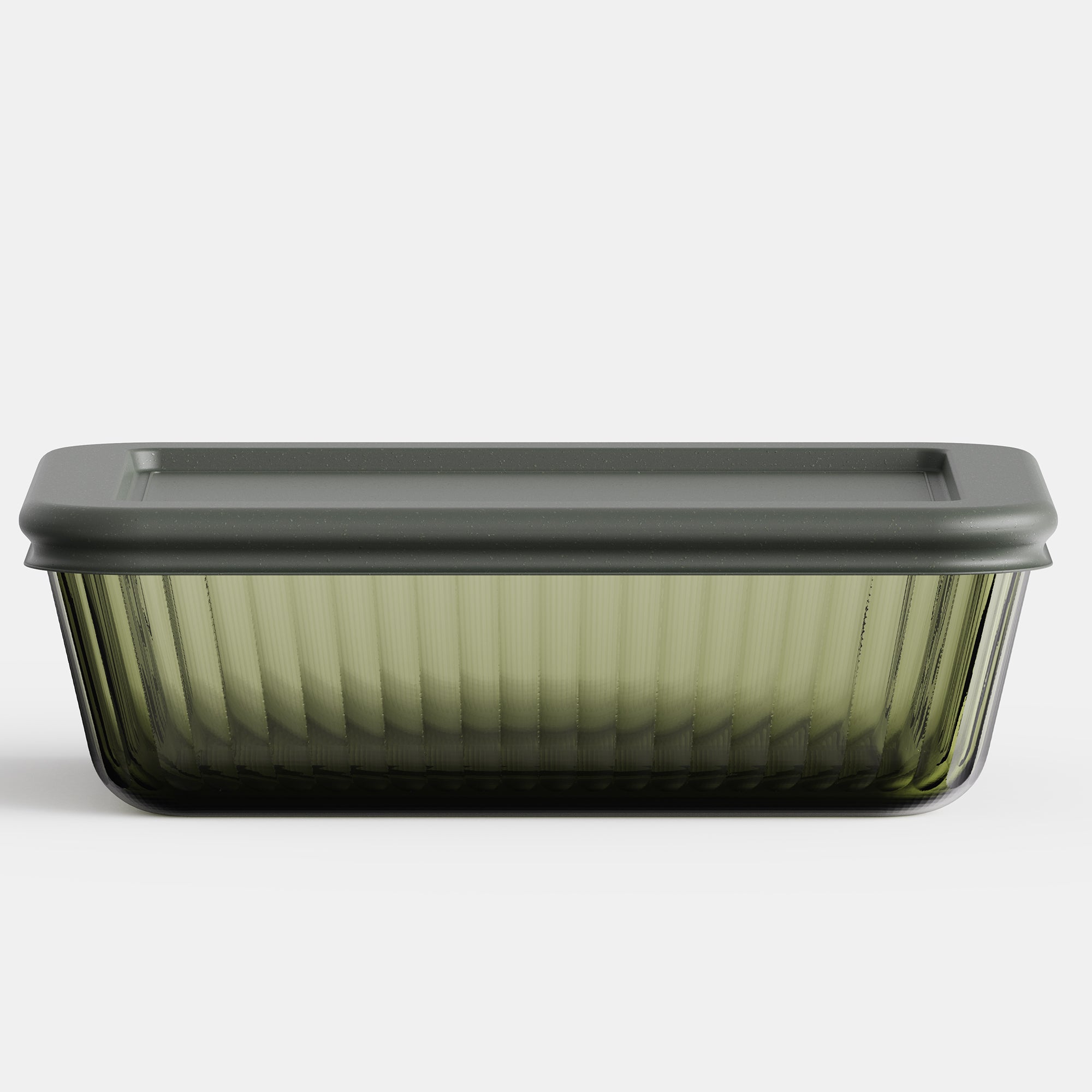 Stria Olive Rectangular Set (3 Containers)
