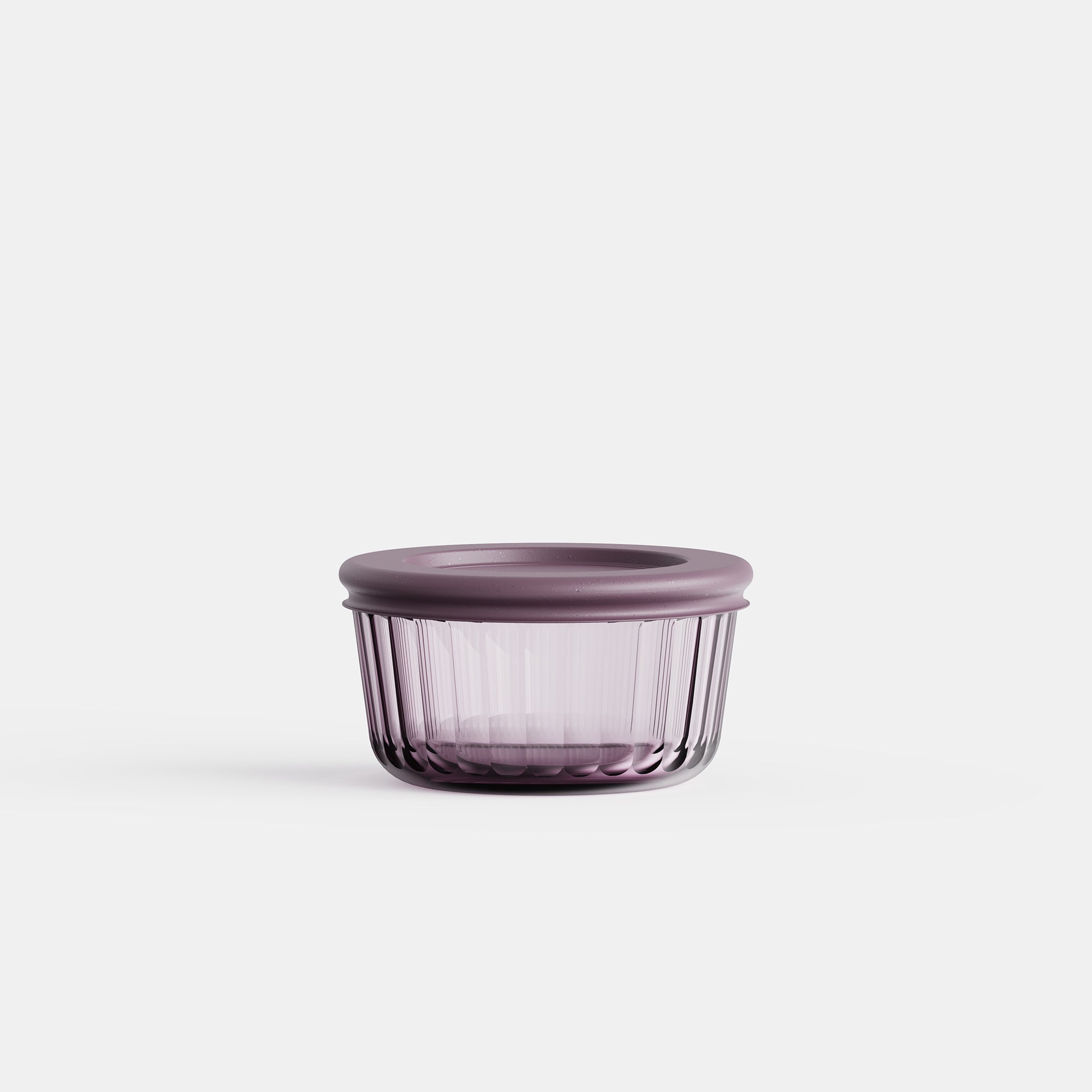 Stria Plum Round Set (3 Containers)