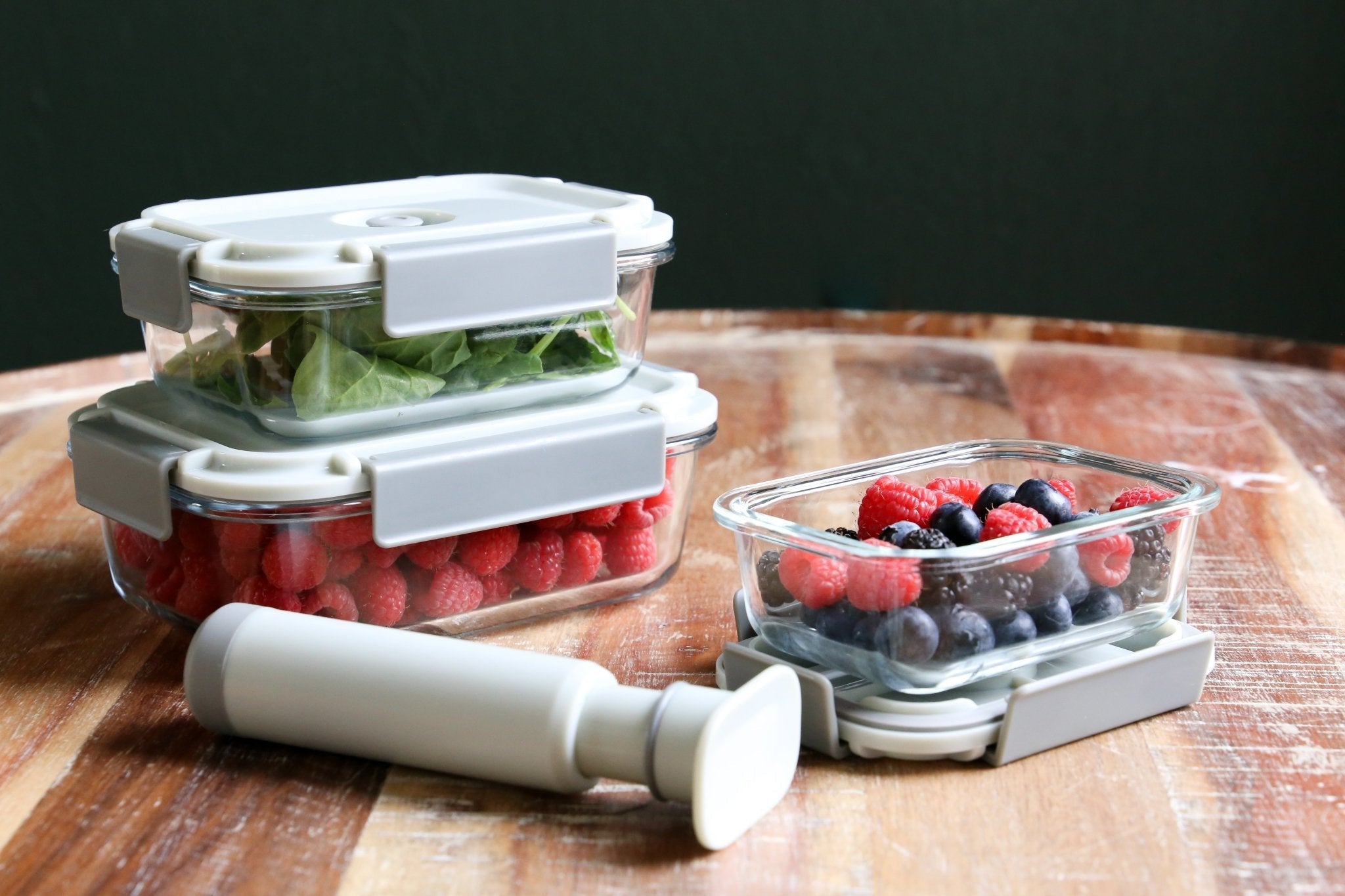 Introducing Freshly™ Vacuum Food Storage Containers 