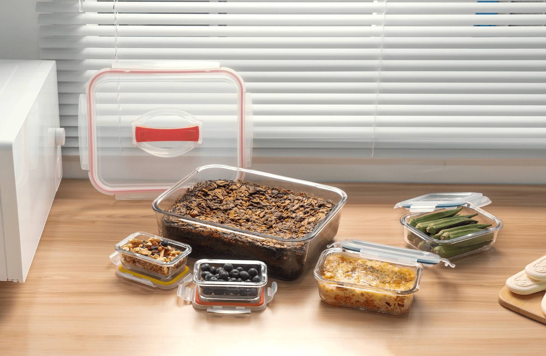 Rubbermaid Brilliance 10-pc. Glass Food Storage Container Set