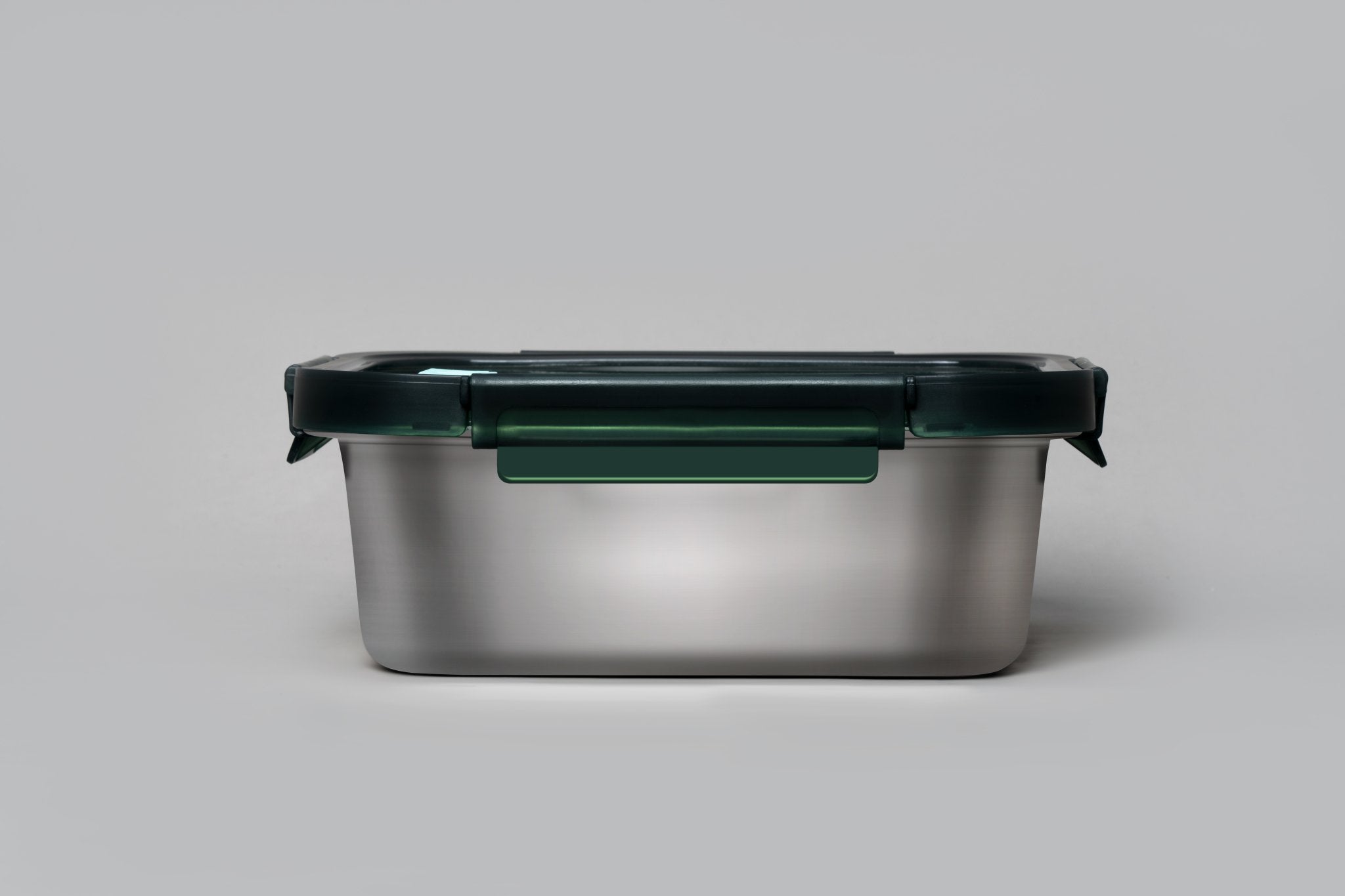 Rectangular Microwave-Safe Stainless Steel Container (800, 1200, or 1800 ML) - GenicookGenicook