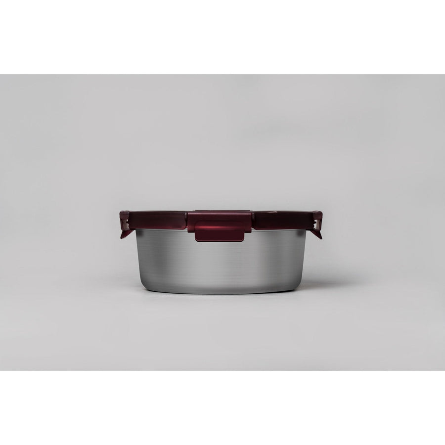 RYEDE™ Microwave-Safe Stainless Steel Container (Round) (700 or 1500 ML) - GenicookGenicook